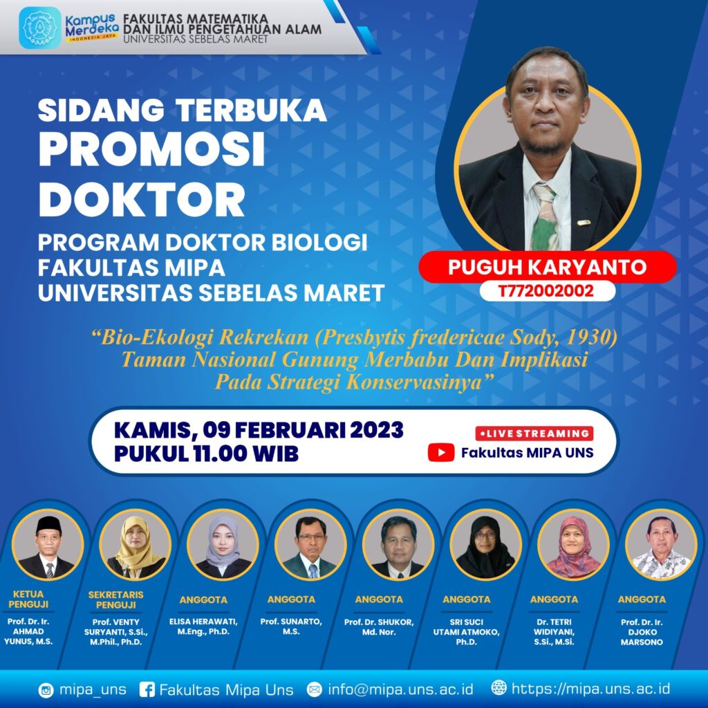 Promosi Doktoral Puguh Karyanto